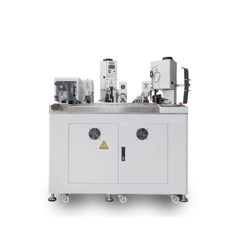 厂家全自动三线合压端子机双线合压压接机裁线剥皮打端子机铆压机