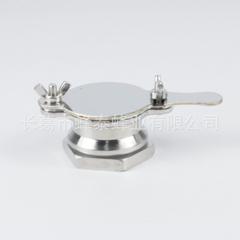 流蜜口不锈钢出蜜口 摇蜜机流蜜桶配件 养蜂用品不锈钢亮直流蜜口