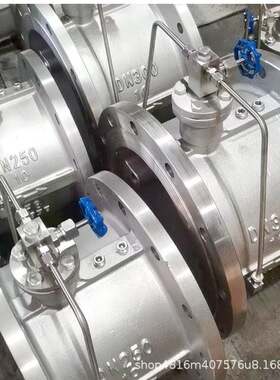 大口径HH46/48/49X-10P微阻缓闭蝶式止回阀304不锈钢法兰连接