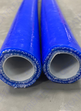 格雷特 蓝色 FV20B 钢丝缠绕 高压 硅胶保护四氟软管  供应商