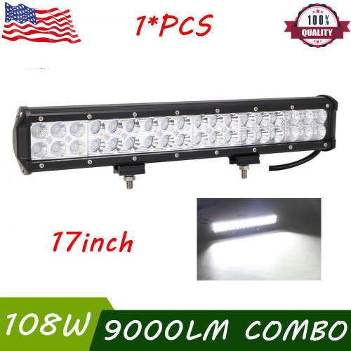 汽车工作灯108W 17inch  LED双排组合光长条灯射灯越野驾驶 suv