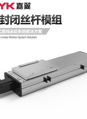 RY220F全封闭重载直线性模组工业防尘自动化多轴搭建滑台模组