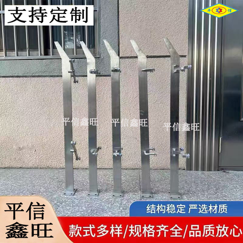 304不锈钢楼梯扶手栏杆阳台工程立柱护栏商场立柱家装楼梯扶手图片