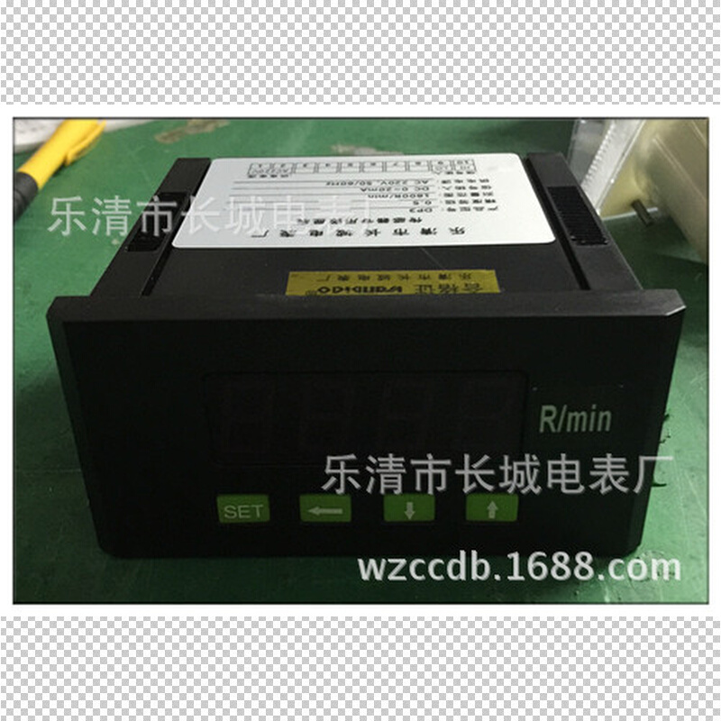 长城电表厂 DP3 1800R/min 20mA 数显转速表 白壳