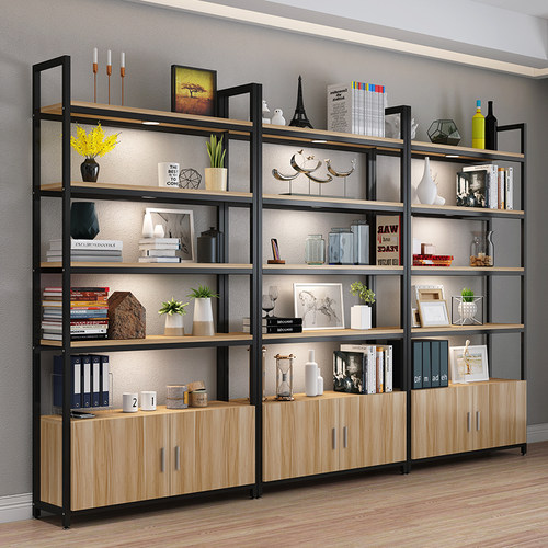 货架展示架多层置物架落地组合书架收纳架储物架文件柜产品陈列柜