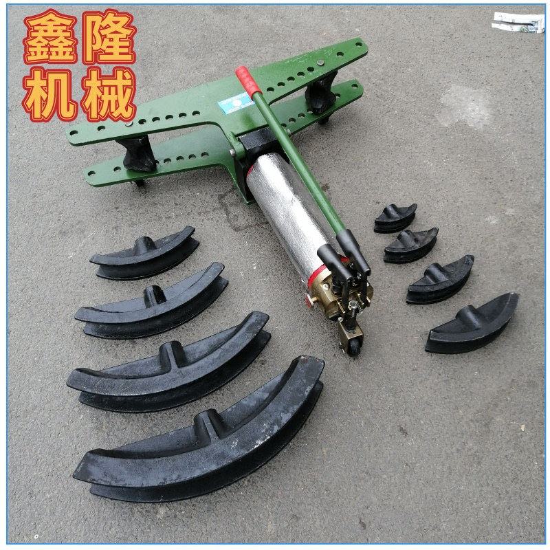 手动液压煨弯机2寸3寸4寸圆管折90度机器价格