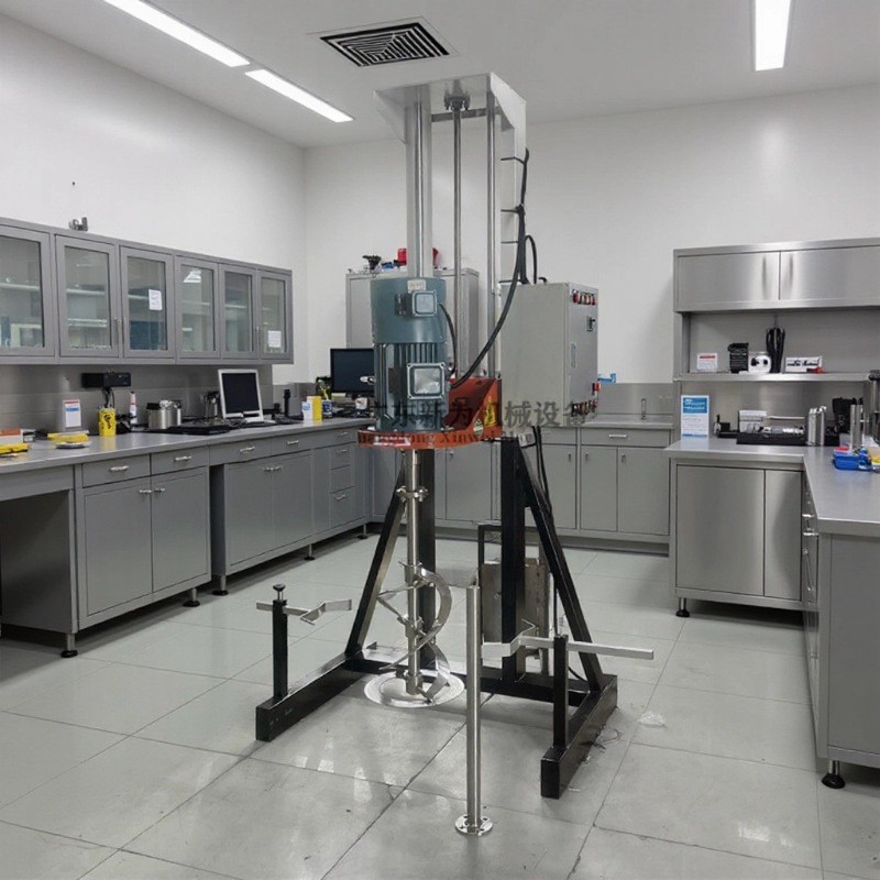 深圳厂家 皮革涂饰剂混合设备 皮边油高速搅拌机 小型液体分散机