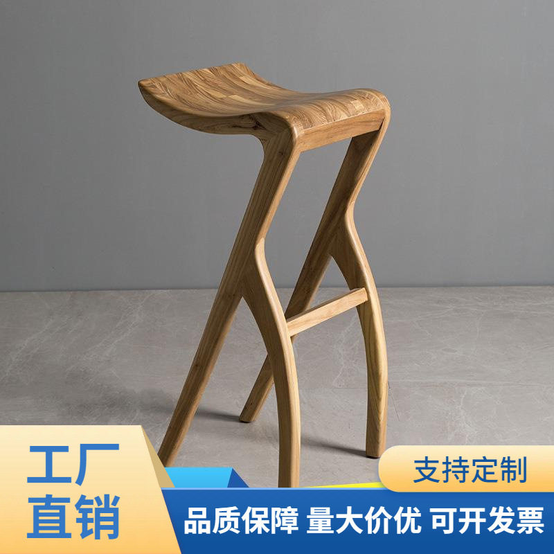 热泉轻奢靠背前台高脚凳吧台凳吧台椅现代简约实木家用北欧酒吧椅,电子元器件市场,电线扎带/束线带,淘宝优惠券,粉丝福利购,淘宝优惠卷