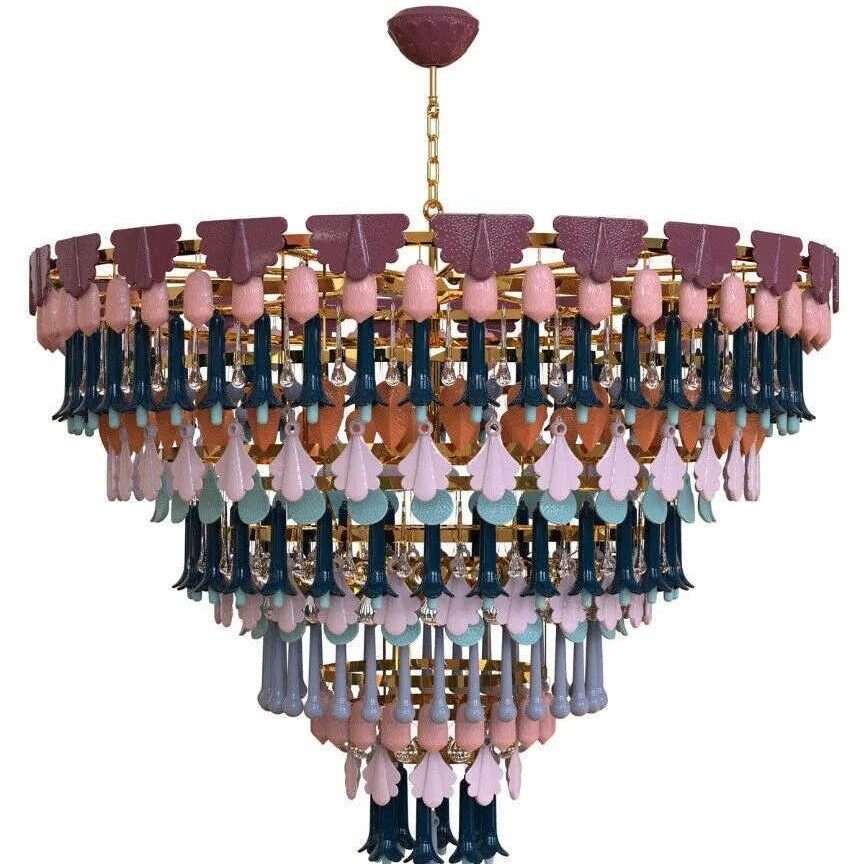 法式复古客厅吊灯美式轻奢餐厅灯欧式别墅样板间卧室床头装饰吊灯