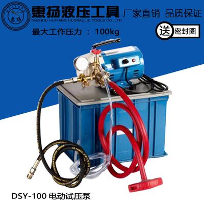 惠扬电动试压泵便携式100kg测压PPR管道试压机DSY-100打压泵