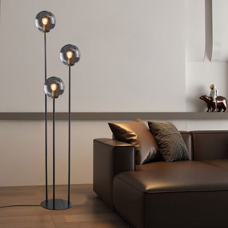 意式极简落地灯客厅轻奢高级感沙发卧室床头氛围艺术摆件立式台灯