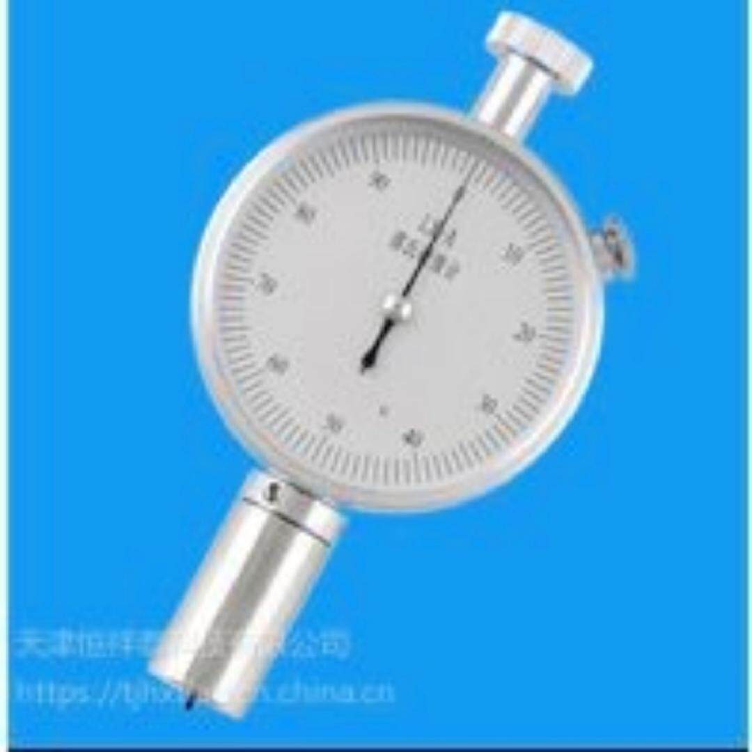 LX橡塑硬度计刻度盘值0~100HA压针行程2.5mm