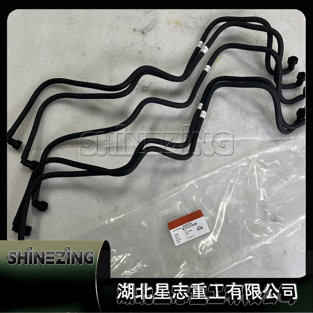 3978704电喷发动机燃油输油管高压油管柴油机回油管软管3978704