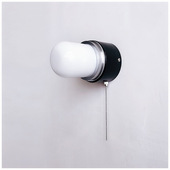 带开关北欧工业 镜前书房客厅卧室床头走廊复古装 饰玻璃简约壁灯