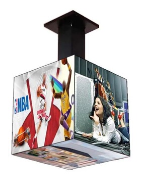 LED异型屏 魔方屏 室内户外商场酒吧舞台KTV立方体创意全彩魔方屏