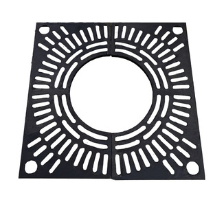 铸铁树篦子圆形护树板铁艺树坑围子市政绿化树池盖板铁艺树穴盖板