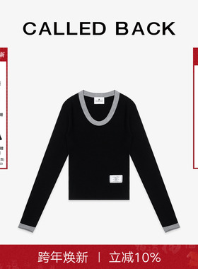 【Archive 系列】Called Back长袖T恤女2025冬季新款修身打底上衣
