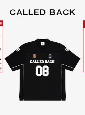 Called Back短袖T恤女2025夏季新款宽松休闲百搭黑色印花短款上衣