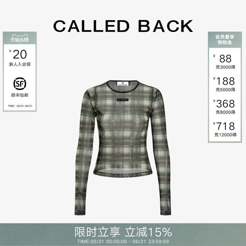 CalledBack复古长袖T恤女