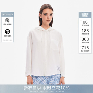 时尚 宽松百搭休闲上衣 Back连帽外套女2026春夏新款 Called