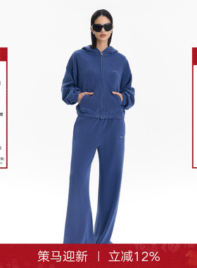 【李一桐同款】CalledBack运动休闲套装女秋冬新款加厚卫衣卫裤