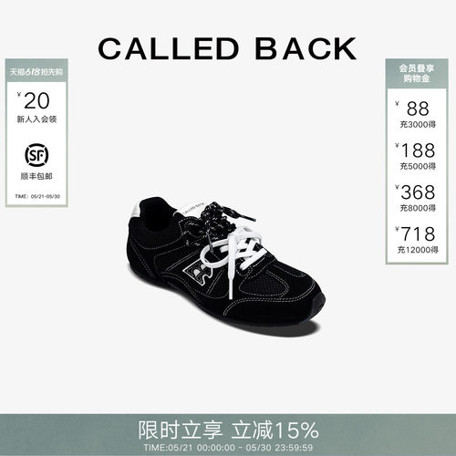 CalledBack复古德训鞋女