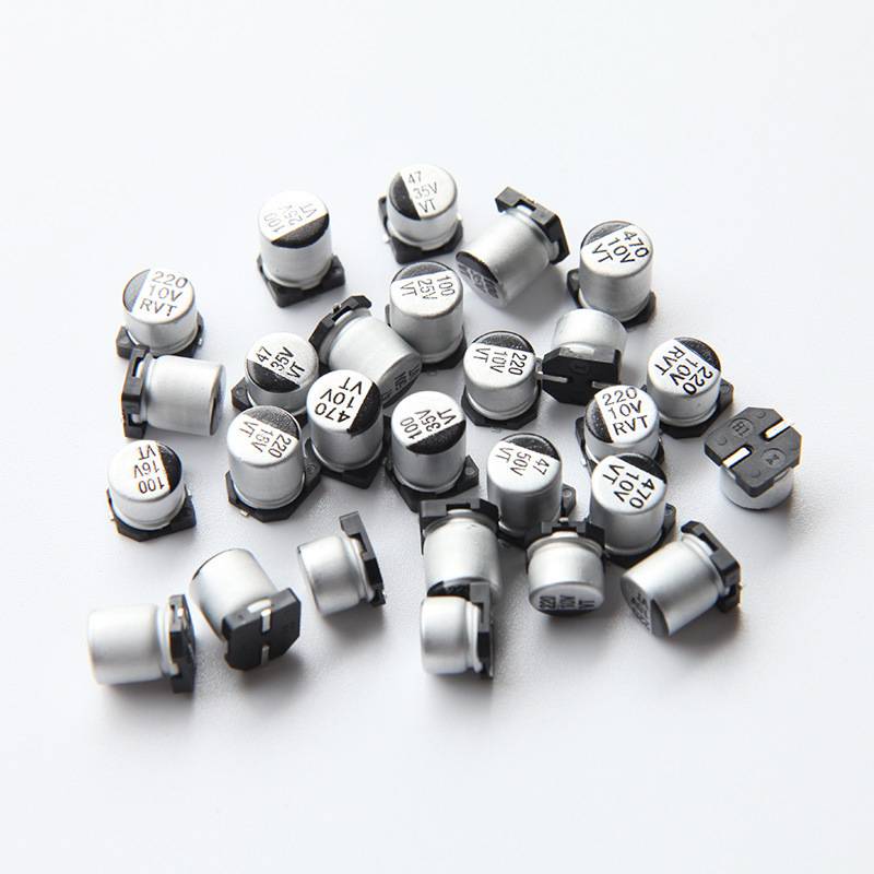 汽车电子用SMD贴片铝电解电容4*5.4 10V47UF有极性低阻电容器现货