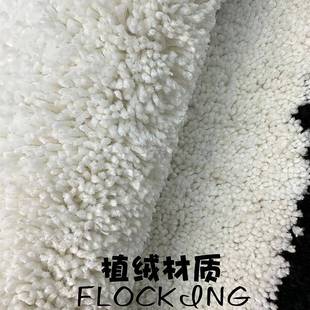 跨境卡通植绒浴室 水地垫厕门口吸逊防滑所垫亚马家用卧室脚垫