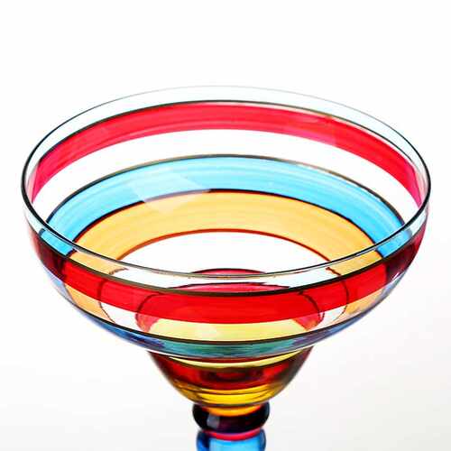 好货Handmade Colorful Cocktail cup Europe Goblet Cup Champag