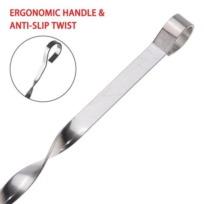 6pcs/Set Reusable Skewers For Barbecue Grill Stainless Steel