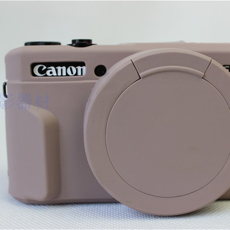适用佳能相机包G7X3 G7X2 G5XII G5X MarkII G7XII矽胶套保护套