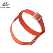 极速电工脚扣爬杆器配件电线杆攀爬器绑带後跟加宽加厚脚爬铁鞋 带