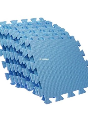 2019 EVA Mats Foam Anti-Fatigue Blue Interlocking Floor Mats