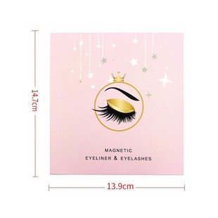 Tweezer Waterproof Eyeliner Eyelashes Magnetic False With