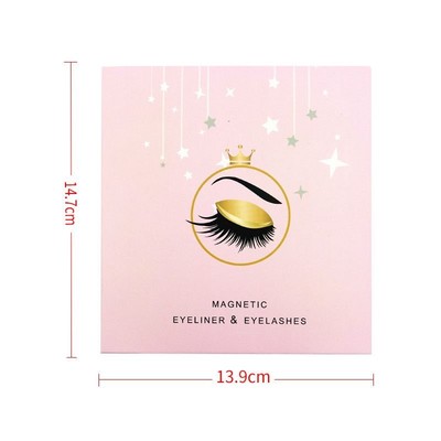 With Tweezer Eyeliner False Eyelashes Waterproof Magnetic
