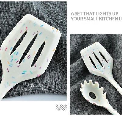 10 PCS Silicone Kitchenware Set Non-Stick Utensils Cooking