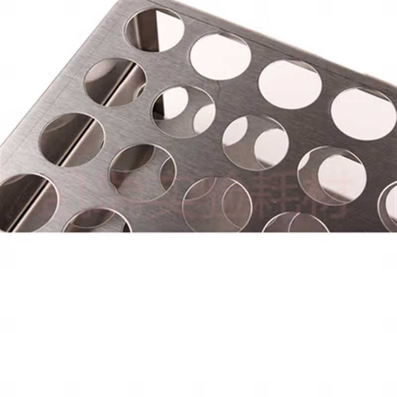 304不锈钢试管离心管架孔径13/16/17/19/21/23/26mm40孔可定制直