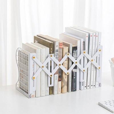 Pack of 1 Decorative Adjustable Bookends Desk Books Statione