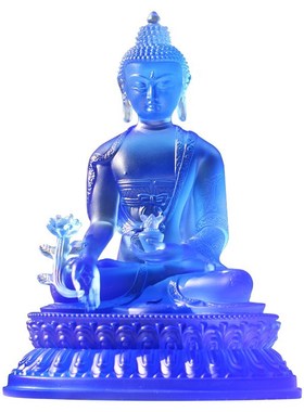 现货速发琉璃药师佛七佛佛像摆件居家供奉家用佛具密宗药师光如来