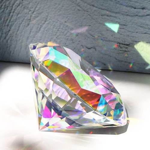 速发彩虹水具玩具儿童五彩七彩宝石大藏晶宝箱盒儿宝玩玻璃