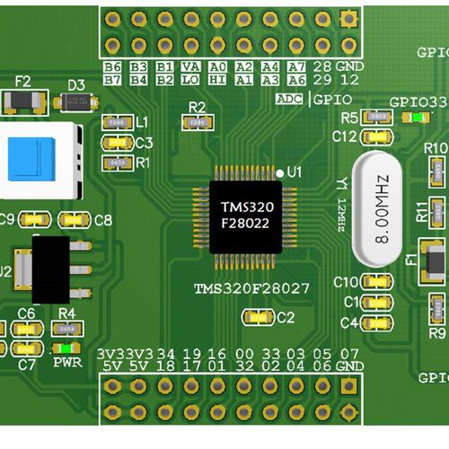 速发T20F28022开发板DSP2805核心板C2000最小系统TI新品T20F28