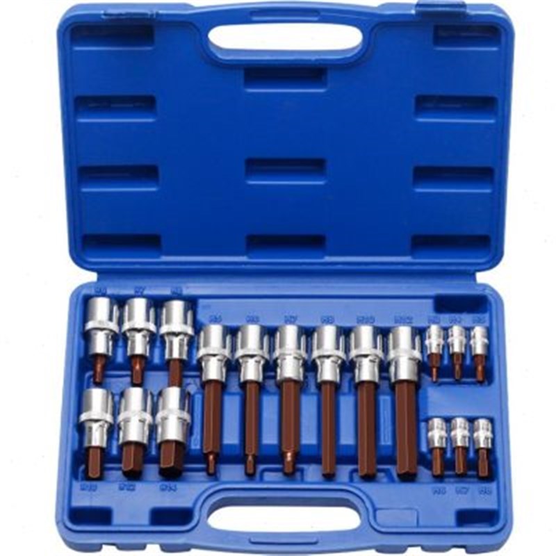 速发1/2内六角套筒套装s2加硬大飞棘轮电动扳手六棱套筒批头组套