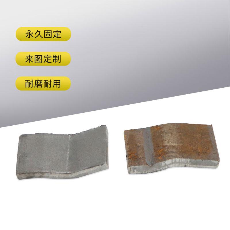 行车轨道压板单双梁起重机行走钢轨焊压板压轨器轻轨S型焊接压板