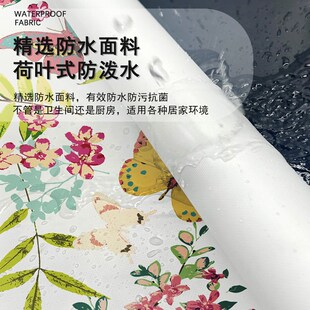 卫生间遮挡帘升降窗帘神器 卷拉式 卷帘窗帘免打孔安装 遮光2024新款