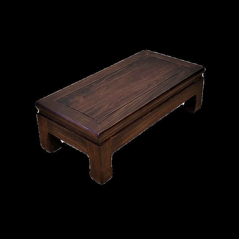 实木脚踏矮凳长凳床边脚踏凳沙发脚踏换鞋凳老榆木长条凳榫卯结构