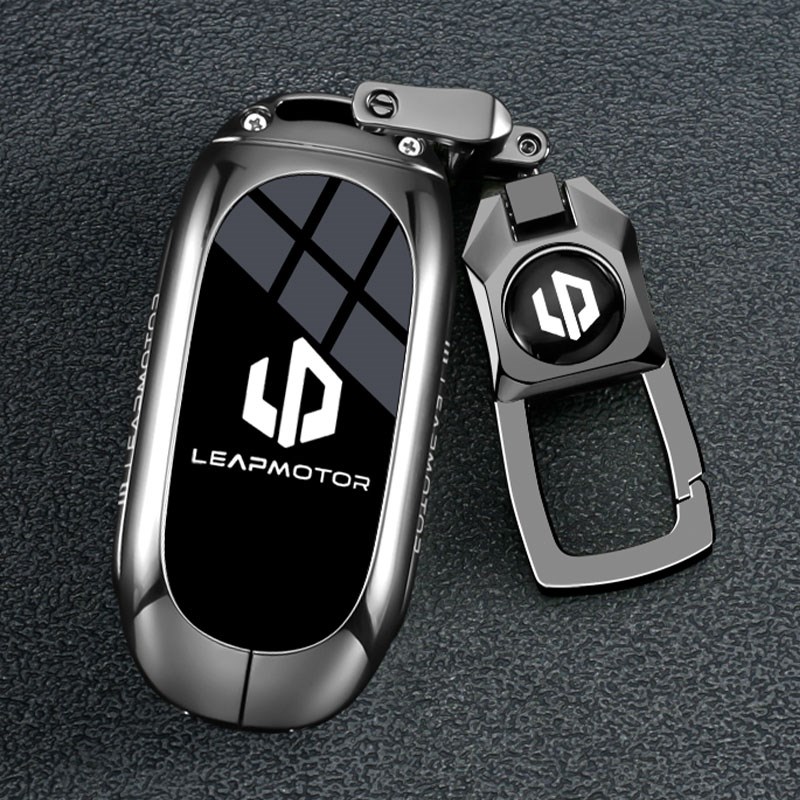 适用零跑c11钥匙套24款领跑c01汽车壳c10扣c16改装包车内用品