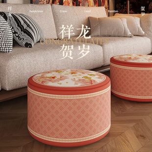 懒人沙发榻榻米年龙可拆洗坐墩飘窗靠垫蒲团坐垫 脚墩家用客厅中式