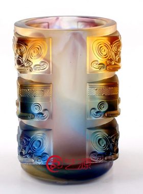 饰品摆件琉璃节节教师笔筒老师工艺品升迁高艺源生日礼物创意家居