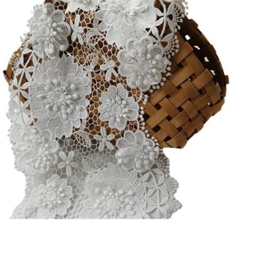 STH-1950015cm宽水溶条花订花条花布花边辅料蕾丝花边花