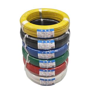 F46 1铁氟龙黄绿双色耐高温防水耐腐蚀高温线地线0.50.751.5平方